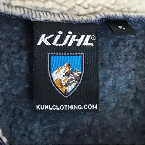 Kuhl Alfpaca Fleece Ingrid Quarter Zip Pullover Sweater-Size Small - Picture 11 of 13